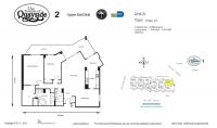 Unit TW1 floor plan